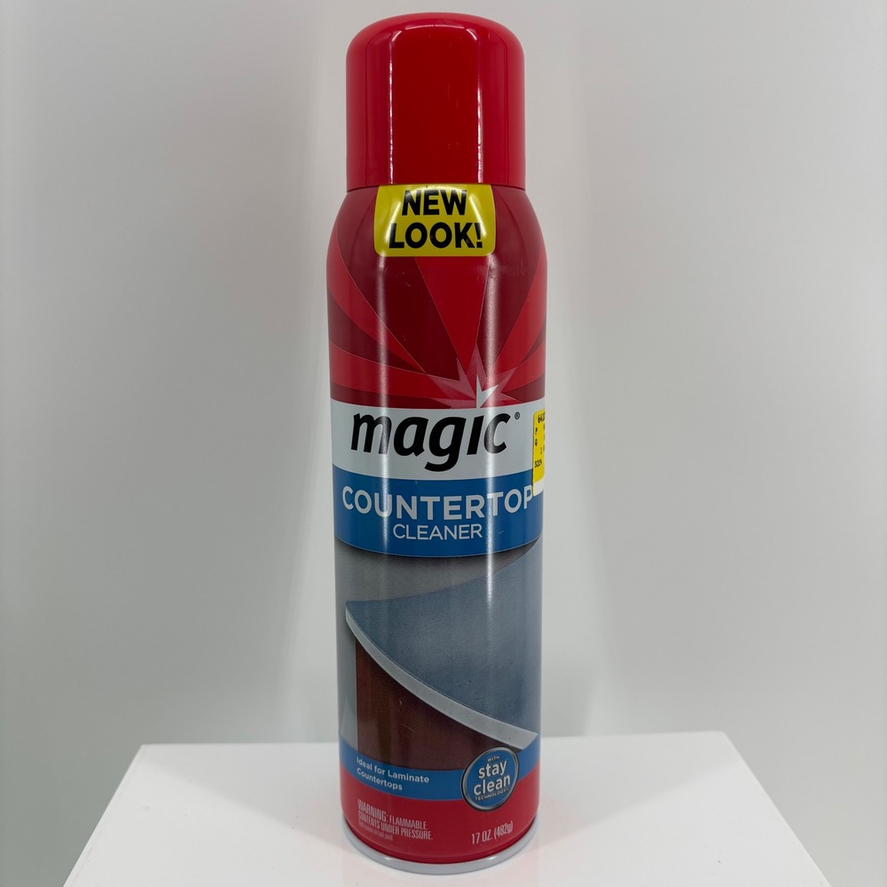 Magic Countertop Cleaner 17oz Aerosol Spray with Stay Clean Technology Laminate